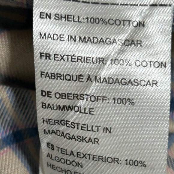 Untuckit Avesso WF Plaid Slim Fit Wrinkle Free Long Sleeve Button Shirt XL - Picture 5 of 8